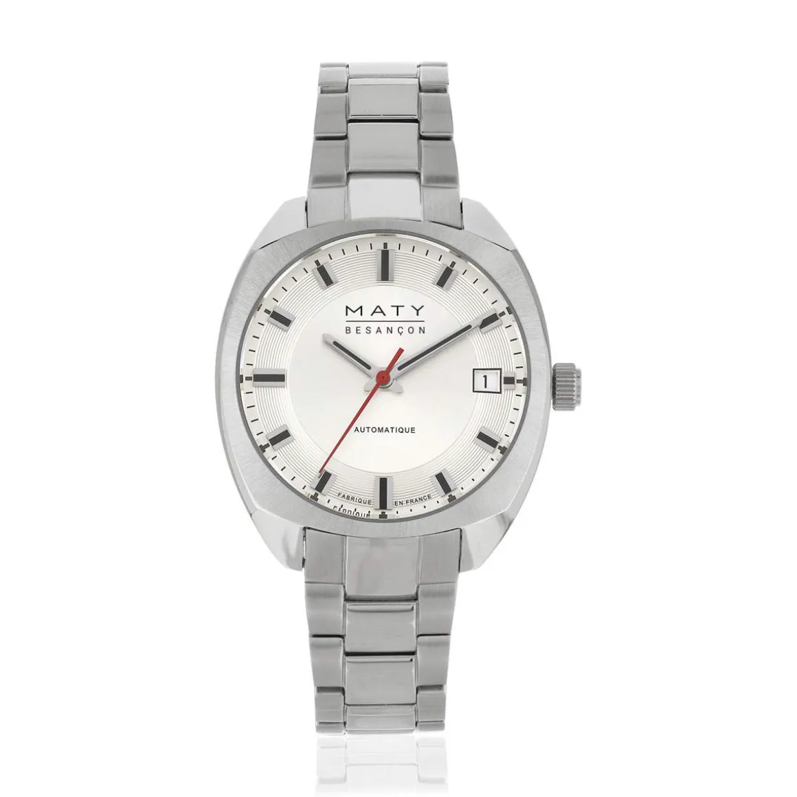 Montre mixte automatique acier bracelet acier