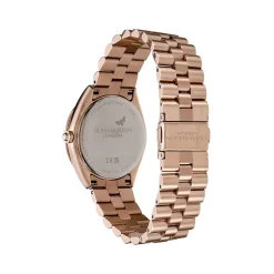 Montre OLIVIA BURTON femme bracelet acier inoxydable doré rose
