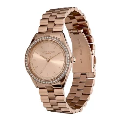 Montre OLIVIA BURTON femme bracelet acier inoxydable doré rose