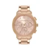 Montre OLIVIA BURTON multi function femme analogique, bracelet acier doré rose