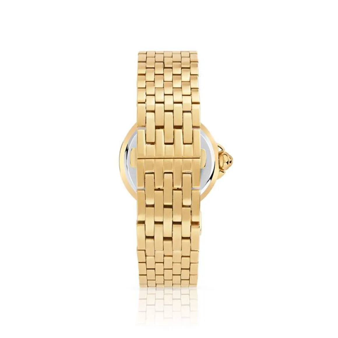 Montre Opéra femme acier doré