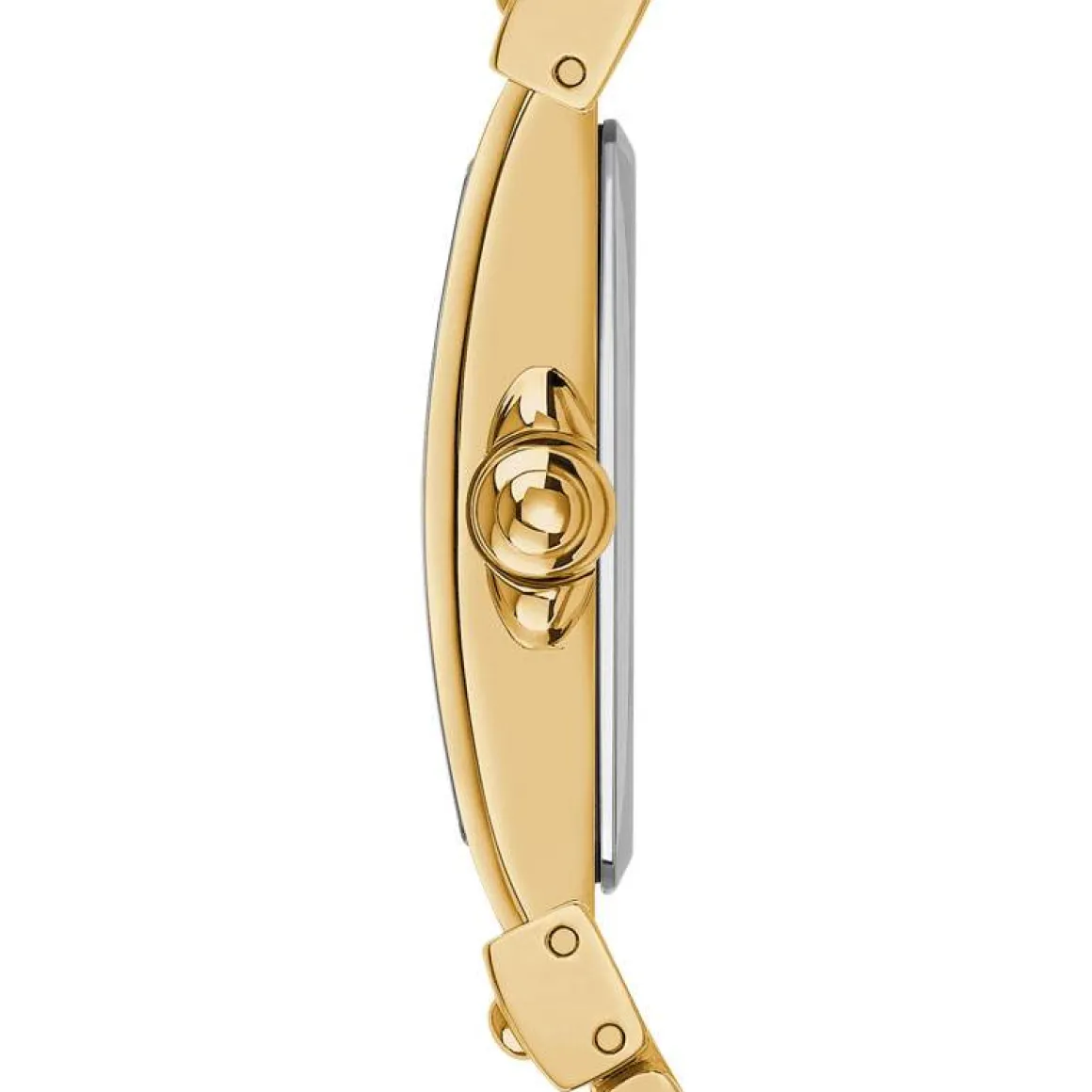 Montre Opéra femme acier doré