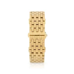 Montre Opéra femme acier doré
