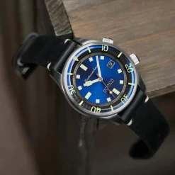Montre Spinnaker homme acier cuir