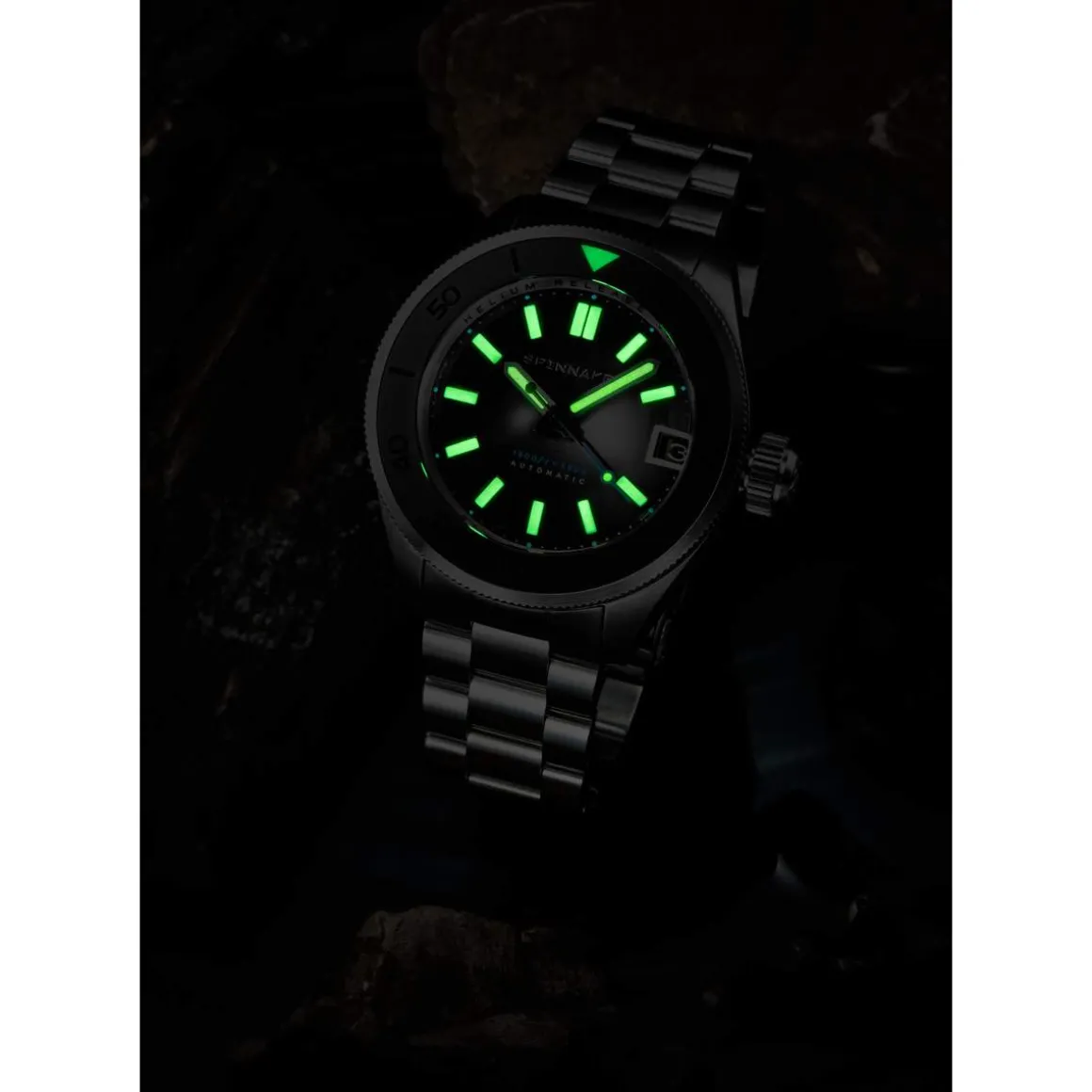 Montre SPINNAKER homme automatique bracelet acier