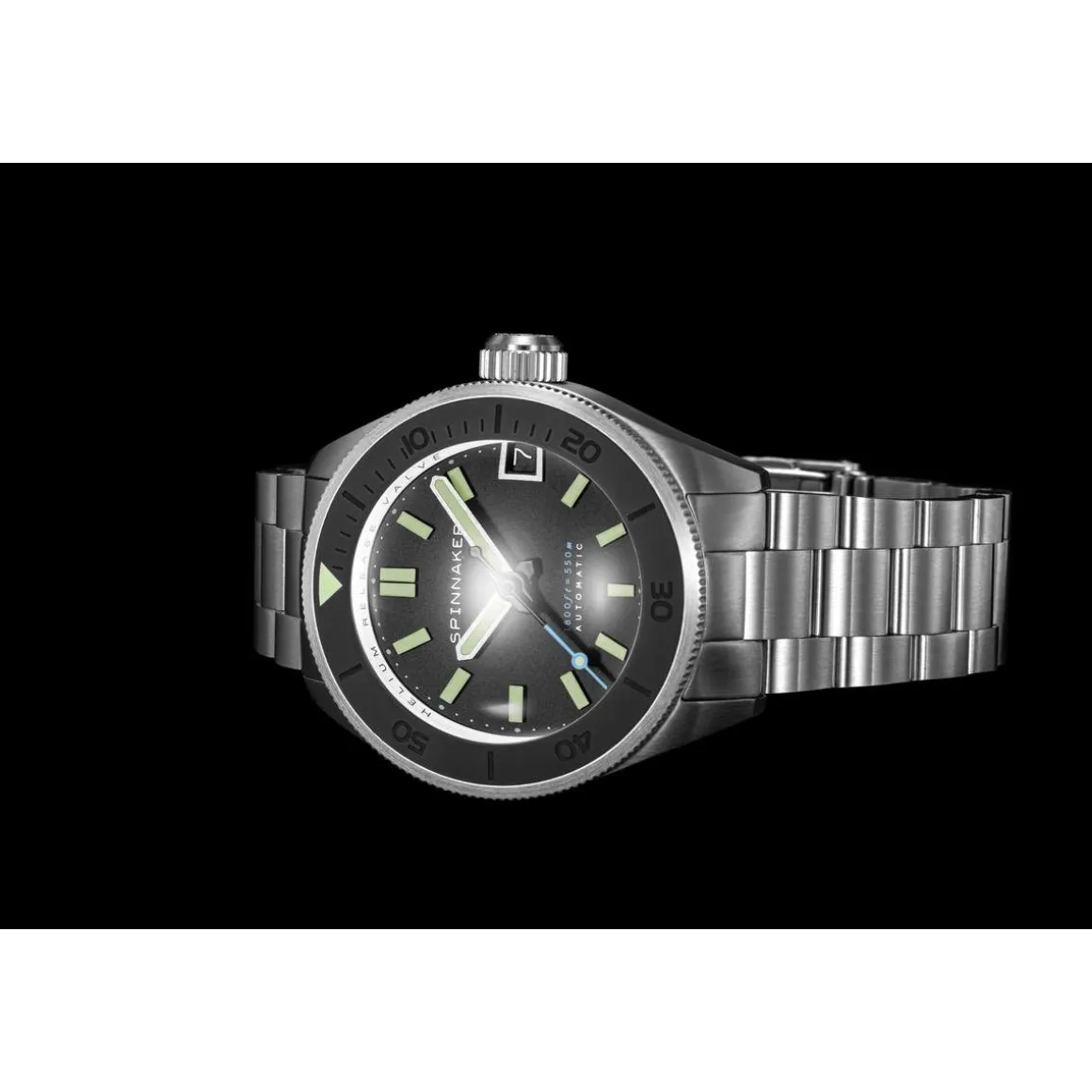 Montre SPINNAKER homme automatique bracelet acier