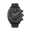 Montre Spinnaker homme chronographe acier noir