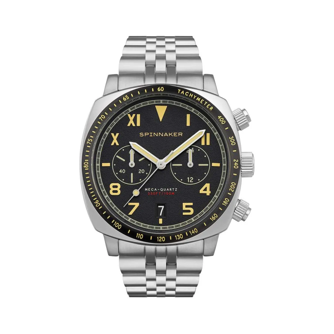 Montre Spinnaker homme chronographe acier
