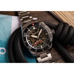 Montre SPINNAKER Midcroft homme automatique bracelet acier