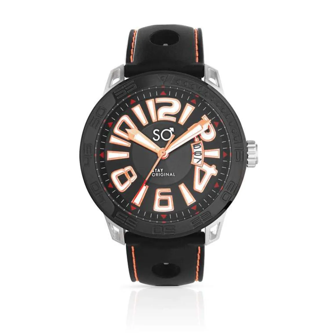 Montre Stay Original homme bracelet caoutchouc