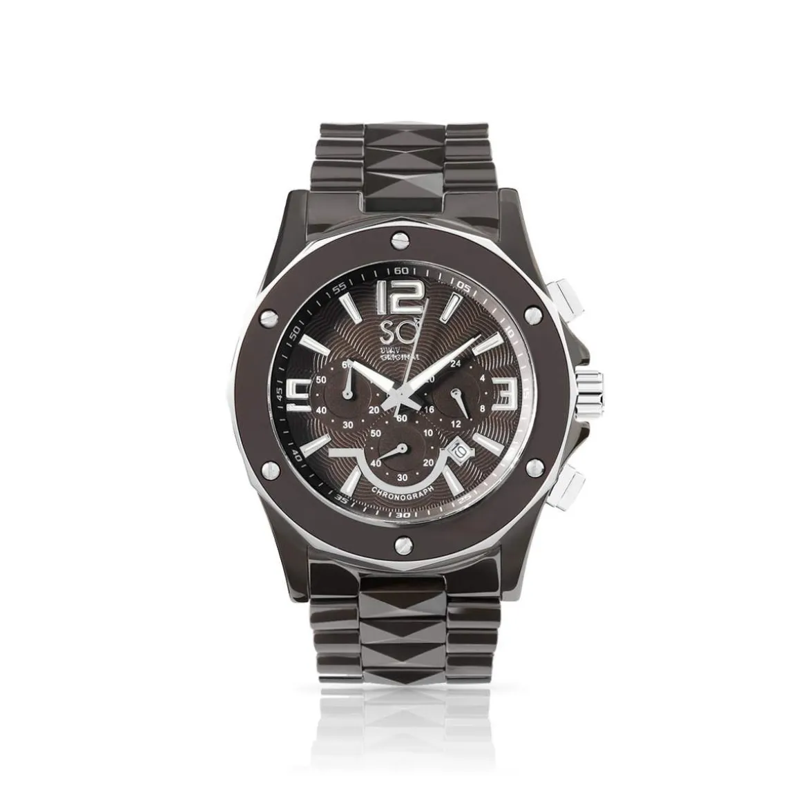 Montre Stay Original homme chronographe céramique