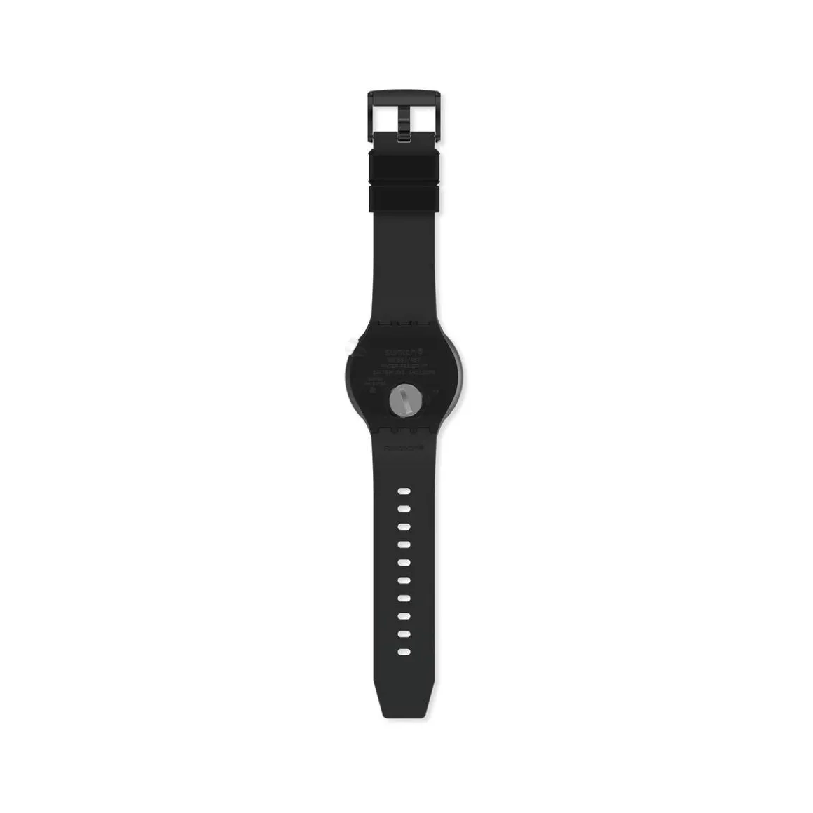 Montre SWATCH Big bold bioceramic Night trip homme bracelet silicone noir