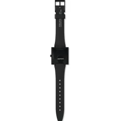 Montre SWATCH break free homme bracelet matériau biosourcé noir