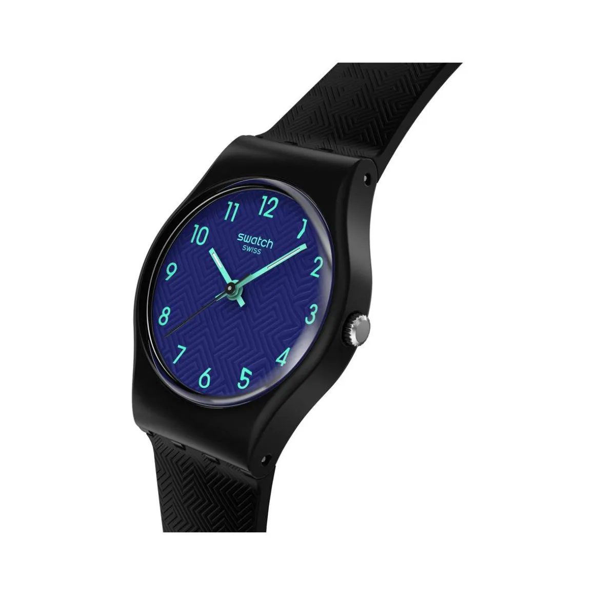 Montre SWATCH essentials femme cadran gris bracelet plastique gris