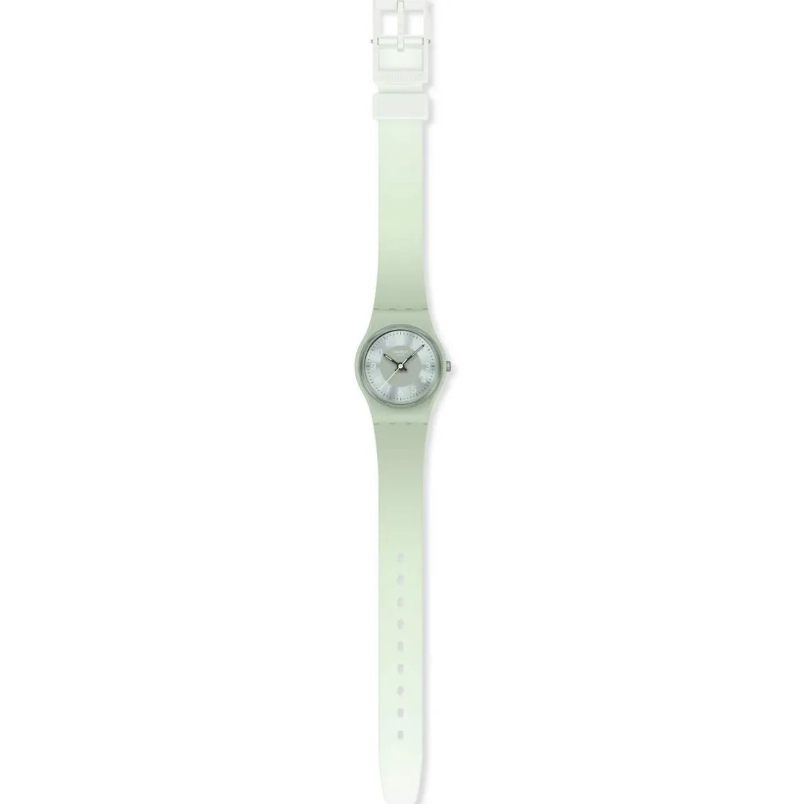 Montre SWATCH essentials femme cadran vert bracelet silicone vert