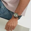 Montre SWATCH essentials homme bracelet silicone brun