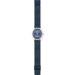 Montre SWATCH essentials homme bracelet acier inoxydable bleu