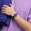 Montre SWATCH essentials mixte cadran bleu bracelet silicone bleu