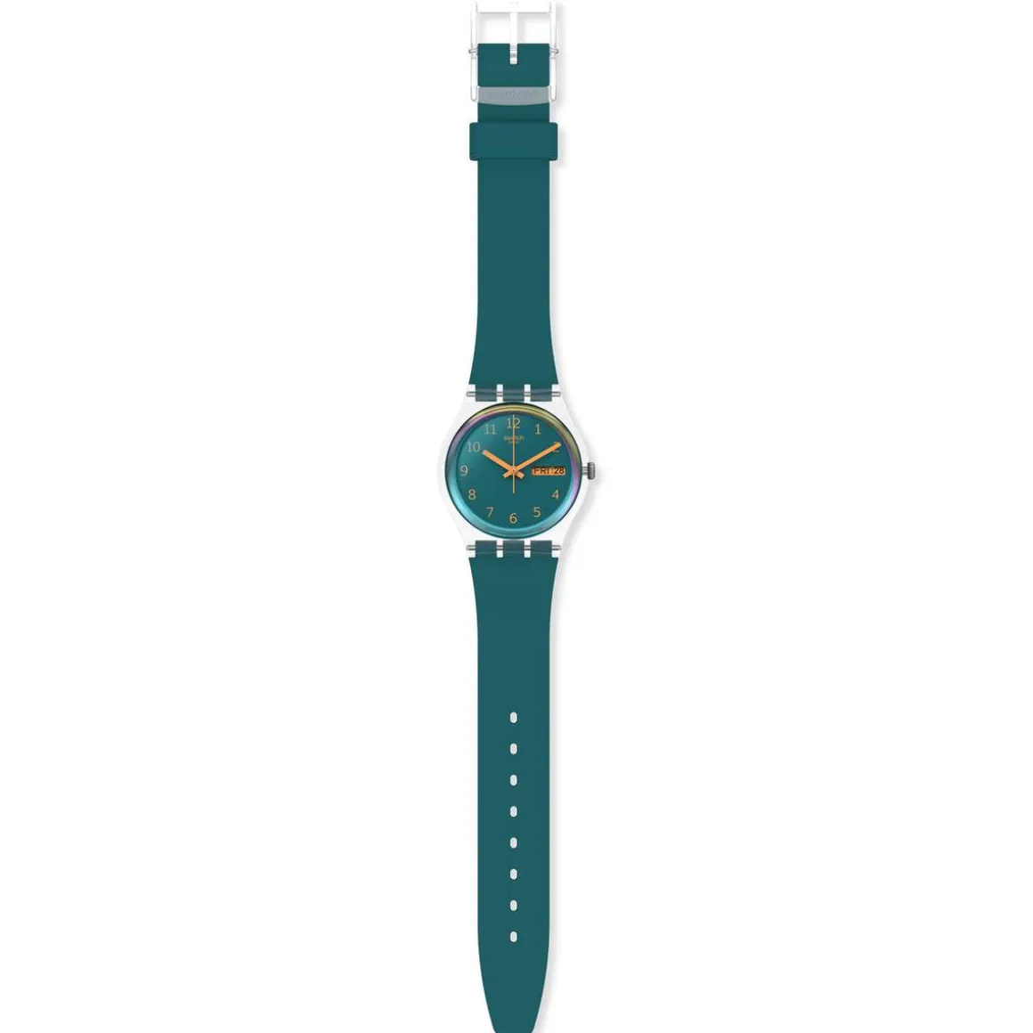Montre SWATCH Gent biosourced Blue away homme bracelet matériau biosourcé bleu