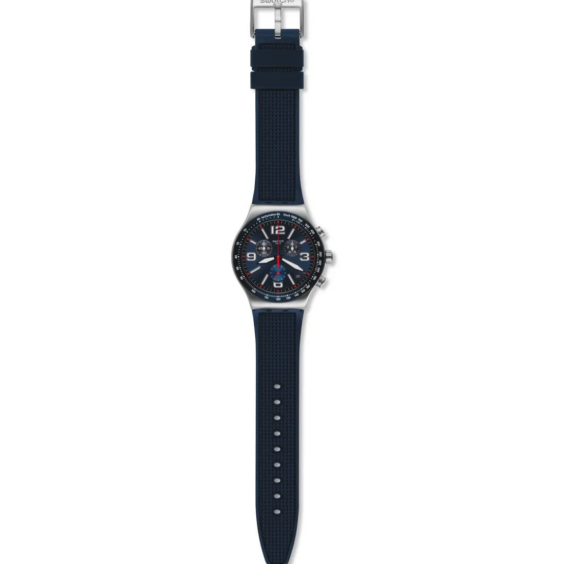 Montre SWATCH homme bracelet caoutchouc bleu