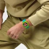Montre SWATCH mixte bracelet silicone vert