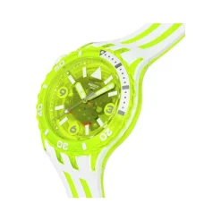 Montre SWATCH scubaqua homme cadran jaune bracelet caoutchouc jaune