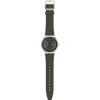 Montre SWATCH Skin irony 42 Skinearth homme bracelet caoutchouc vert