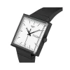 Montre SWATCH Square bioceramic What if black? homme bracelet matériau biosourcé noir