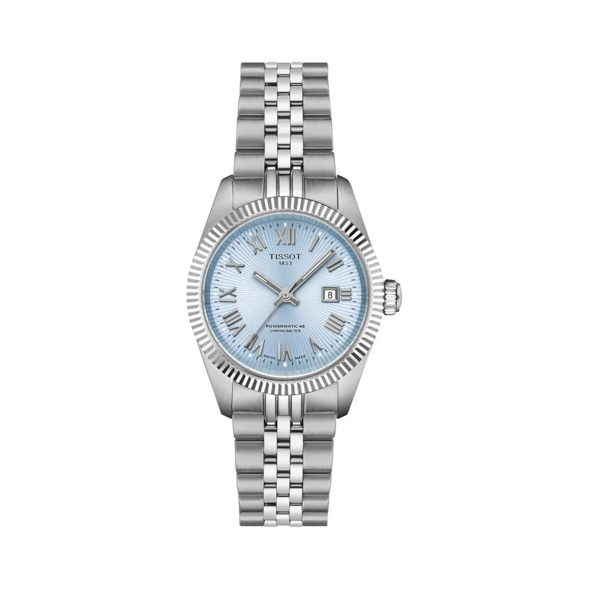 Montre TISSOT ballade femme automatique, bracelet acier inoxydable