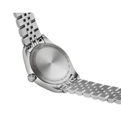 Montre TISSOT BALLADE femme cadran blanc bracelet acier inoxydable bicolore