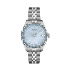 Montre TISSOT BALLADE femme cadran bleu bracelet acier inoxydable