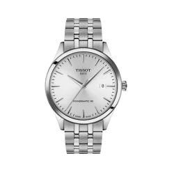 Montre TISSOT classic dream homme automatique, bracelet acier inoxydable