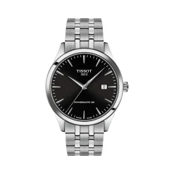Montre TISSOT classic dream homme automatique, bracelet acier inoxydable