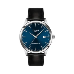 Montre TISSOT classic dream homme automatique, bracelet cuir noir