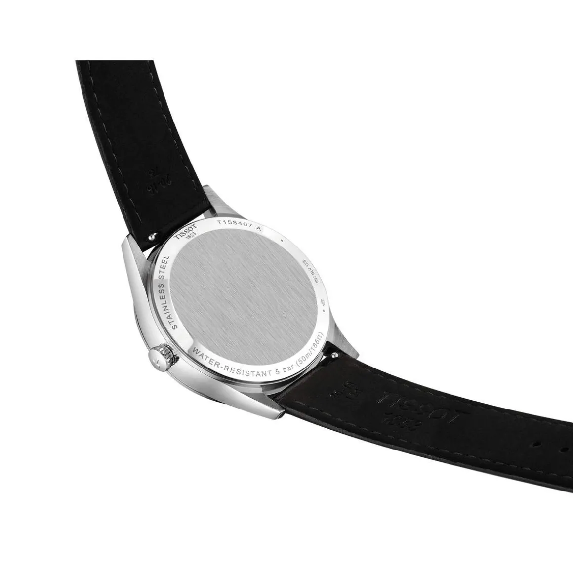 Montre TISSOT classic dream homme automatique, bracelet cuir noir