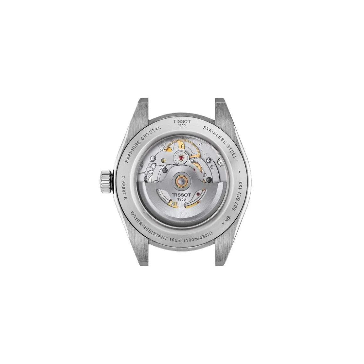 Montre TISSOT gentlemen homme automatique, bracelet acier inoxydable