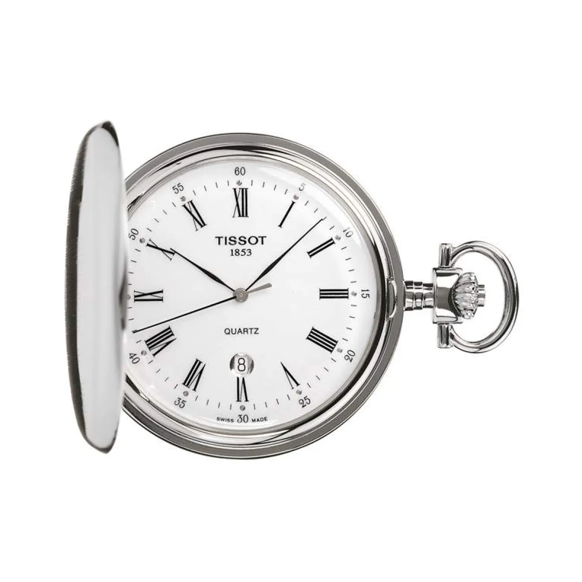 Montre Tissot homme gousset acier