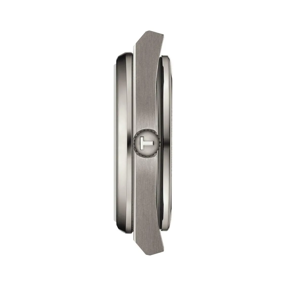 Montre TISSOT prx homme automatique, bracelet titane gris