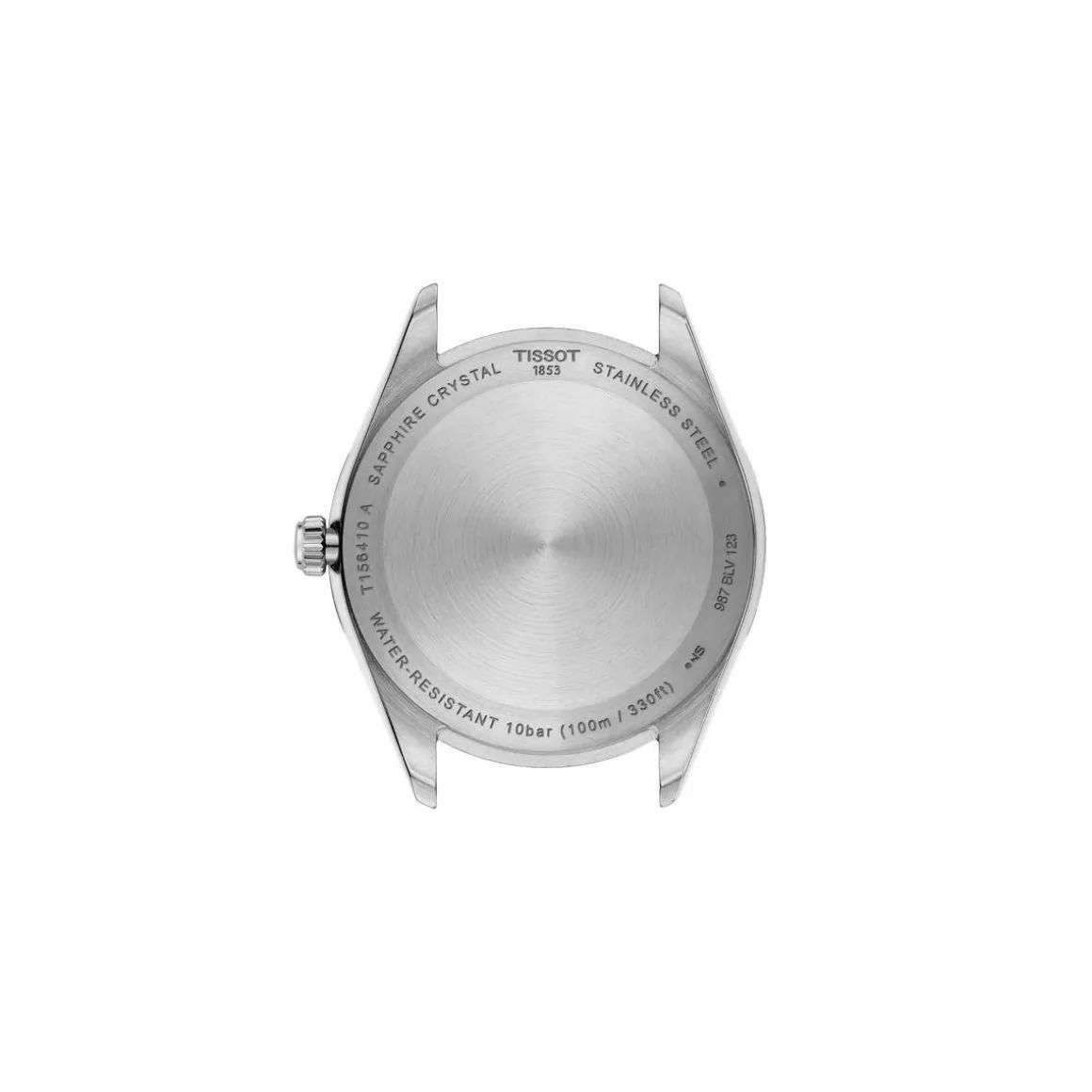 Montre TISSOT T-CLASSIC BALLADE homme cadran bleu bracelet acier inoxydable