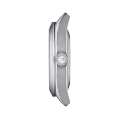 Montre TISSOT T-CLASSIC GENTLEMAN OPEN HEART POWERMATIC 80 mixte automatique cadran bleu bracelet acier inoxydable