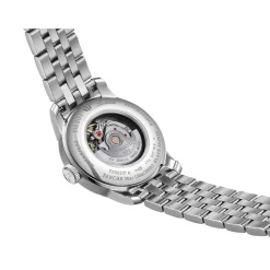Montre TISSOT T-CLASSIC LE LOCLE 20TH ANNIVERSARY femme automatique, cadran gis bracelet acier inoxydable