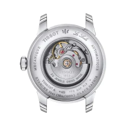 Montre TISSOT T-CLASSIC LE LOCLE 20TH ANNIVERSARY femme automatique, cadran gis bracelet acier inoxydable
