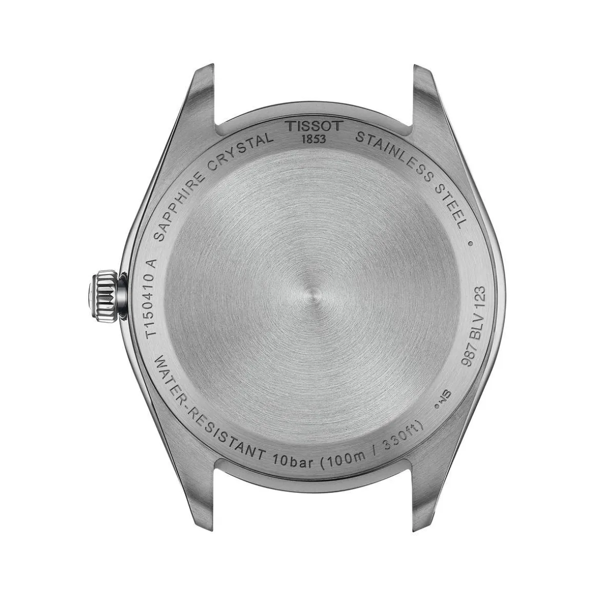 Montre TISSOT T-CLASSIC PR100 homme cadran bleu bracelet acier inoxydable