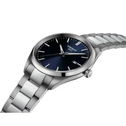 Montre TISSOT T-CLASSIC PR100 homme cadran bleu bracelet acier inoxydable