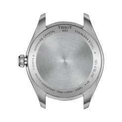 Montre TISSOT T-CLASSIC PR100 mixte cadran bleu bracelet acier inoxydable