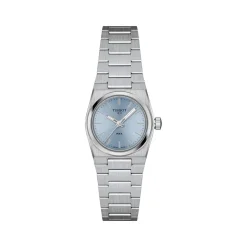 Montre TISSOT T-CLASSIC PRX femme cadran bleu bracelet acier inoxydable