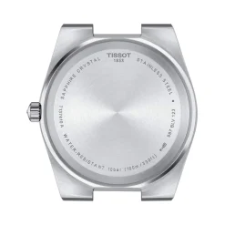 Montre TISSOT T-CLASSIC PRX 40 homme cadran vert bracelet acier gris