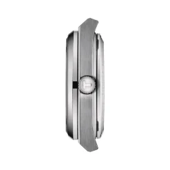 Montre TISSOT T-CLASSIC PRX POWERMATIC homme automatique, cadran belu clair bracelet acier inoxydable