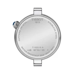 Montre TISSOT T-LADY DESIR femme cadran bleu bracelet cuir bleu