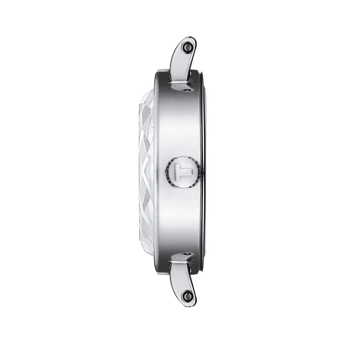 Montre TISSOT T-LADY LOVELY ROUND femme cadran gris bracelet acier inoxydable